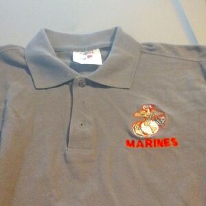 Vintage Marines Polo Large